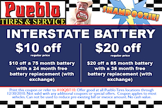 BATTERY COUPON (2Q 2010)