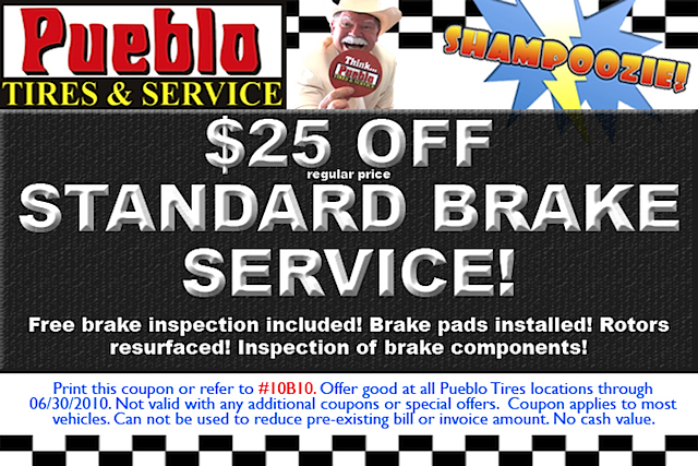 BRAKE SERVICE COUPON