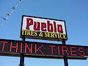 Sign with Readerboard